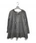 PINK HOUSE（ピンクハウス）の古着「フリルカットソーチュニック」｜グレー