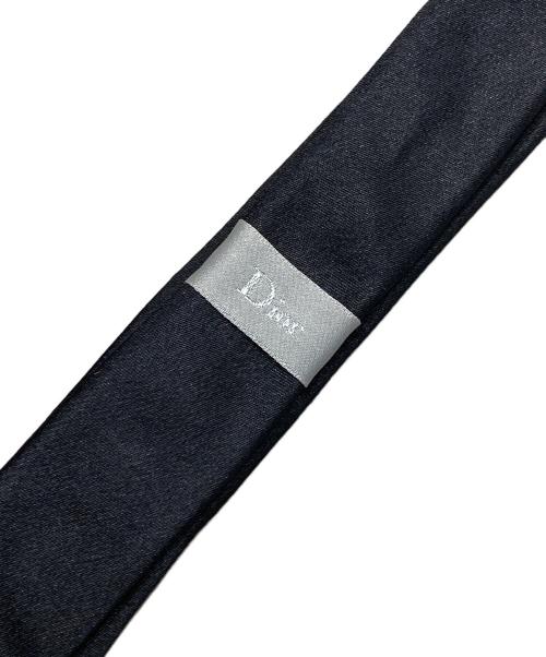 DIOR HOMME（ディオール オム）Dior Homme (ディオール オム) BEE刺繍ナローネクタイ ブラック サイズ:-の古着・服飾アイテム