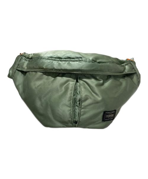 PORTER（ポーター）PORTER (ポーター) ウエストバッグ グリーンの古着・服飾アイテム