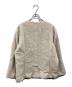 BEARDSLEY (ビアズリー) ノーカラージャケット ベージュ サイズ:F：14000円