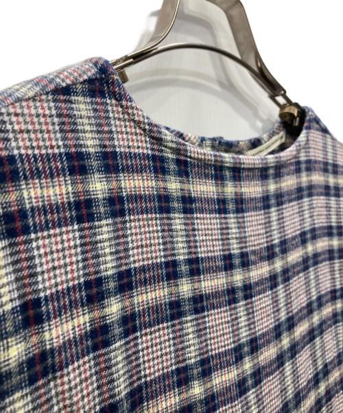 GRANDMA MAMA DAUGHTER（グランマママドーター）GRANDMA MAMA DAUGHTER (グランマママドーター) ブラウスワンピース ネイビーの古着・服飾アイテム
