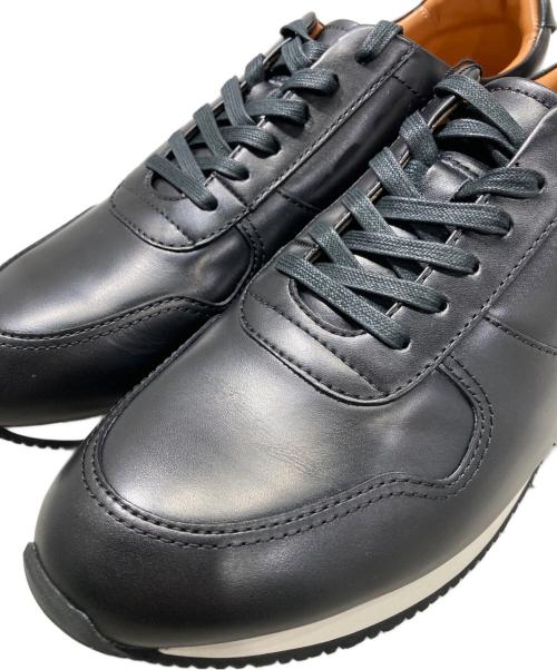 GIRO（ジロ）GIRO (ジロ) レザースニーカー ブラック サイズ:26.5の古着・服飾アイテム