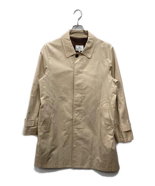 BEAMS HEART（ビームスハート）BEAMS HEART (ビームスハート) ギャバジンステンカラーコート ベージュ サイズ:48の古着・服飾アイテム