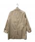 BEAMS HEART (ビームスハート) ギャバジンステンカラーコート ベージュ サイズ:48：5000円