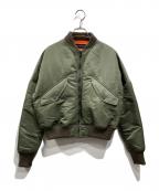 MADISON BLUEマディソンブルー）の古着「COMPACT MA-1」｜カーキ