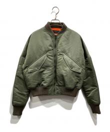 MADISON BLUE（マディソンブルー）の古着「COMPACT MA-1」｜カーキ