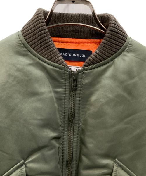 MADISON BLUE（マディソンブルー）MADISON BLUE (マディソンブルー) COMPACT MA-1 カーキ サイズ:01の古着・服飾アイテム