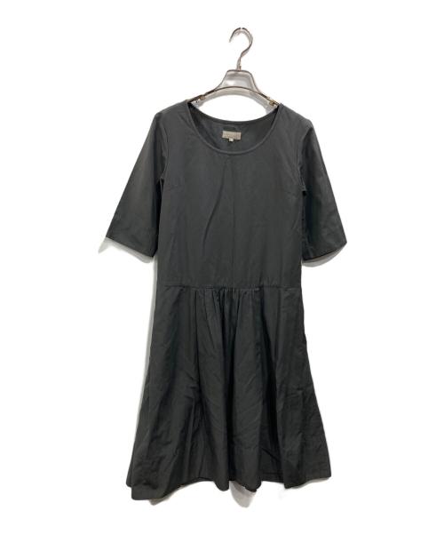 MARGARET HOWELL（マーガレットハウエル）MARGARET HOWELL (マーガレットハウエル) ブラウスワンピース ブラック サイズ:SIZE 2の古着・服飾アイテム