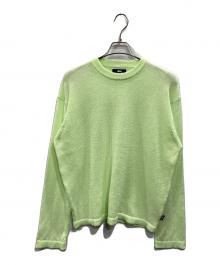 stussy（ステューシー）の古着「Light Sensitive sweater」｜黄緑