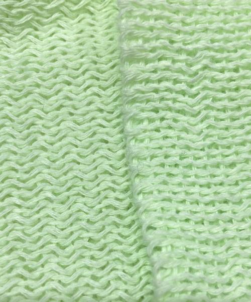 stussy（ステューシー）stussy (ステューシー) Light Sensitive sweater 黄緑 サイズ:Mの古着・服飾アイテム