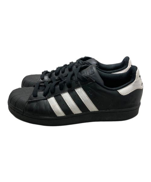 adidas（アディダス）adidas (アディダス) ローカットスニーカー ブラック サイズ:SIZE 26cmの古着・服飾アイテム