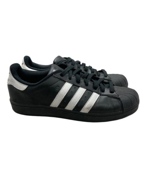 adidas（アディダス）adidas (アディダス) ローカットスニーカー ブラック サイズ:SIZE 26cmの古着・服飾アイテム