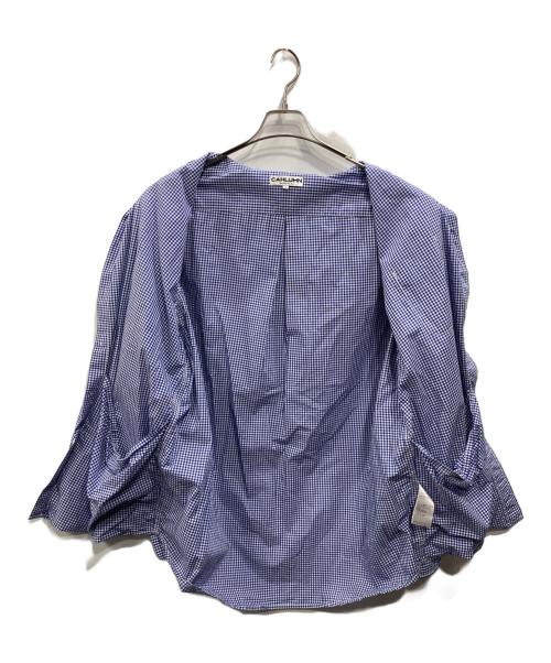 CAHLUMN（カウラム）CAHLUMN (カウラム) 長袖シャツ ブルー サイズ:SIZE Lの古着・服飾アイテム