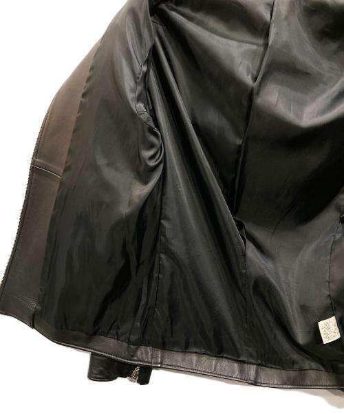 LIDnM（リドム）LIDnM (リドム) ライダースジャケット ブラック サイズ:Mの古着・服飾アイテム