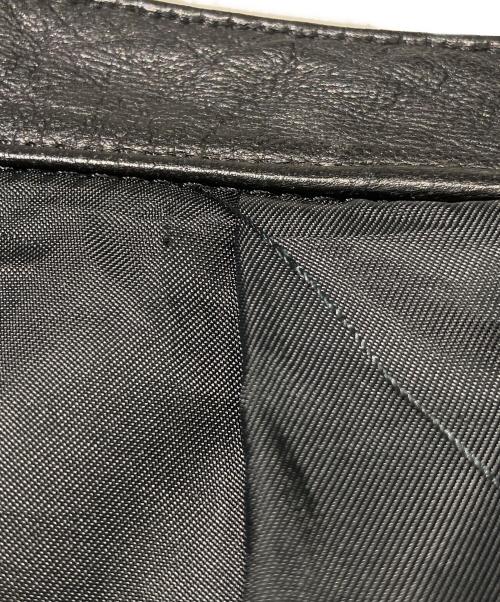 LIDnM（リドム）LIDnM (リドム) ライダースジャケット ブラック サイズ:Mの古着・服飾アイテム