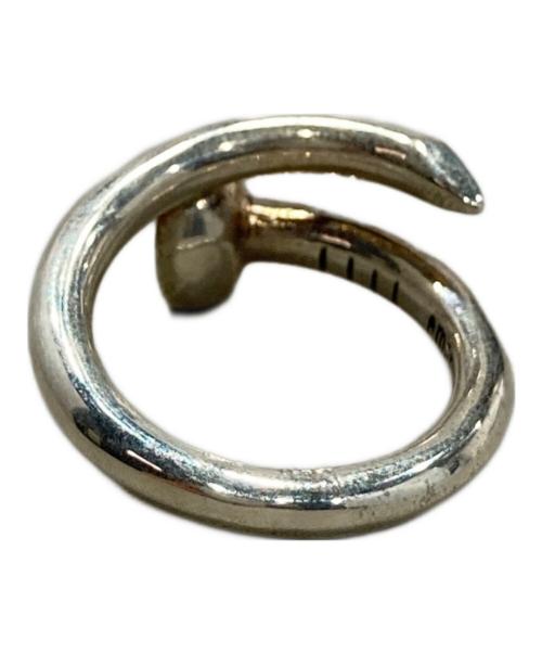 emanuele bicocchi（エマヌエーレ ビコッキ）Emanuele Bicocchi (エマヌエーレ ビコッキ) CREST SPIRAL RING シルバー サイズ:15の古着・服飾アイテム