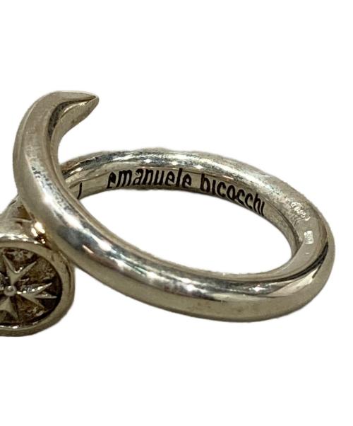 emanuele bicocchi（エマヌエーレ ビコッキ）Emanuele Bicocchi (エマヌエーレ ビコッキ) CREST SPIRAL RING シルバー サイズ:15の古着・服飾アイテム