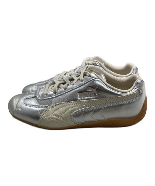 PUMA（プーマ）PUMA (プーマ) ローカットスニーカー シルバー サイズ:SIZE 24cmの古着・服飾アイテム