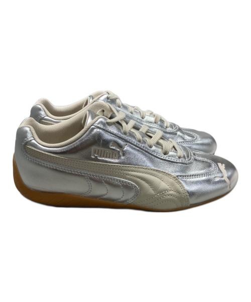 PUMA（プーマ）PUMA (プーマ) ローカットスニーカー シルバー サイズ:SIZE 24cmの古着・服飾アイテム