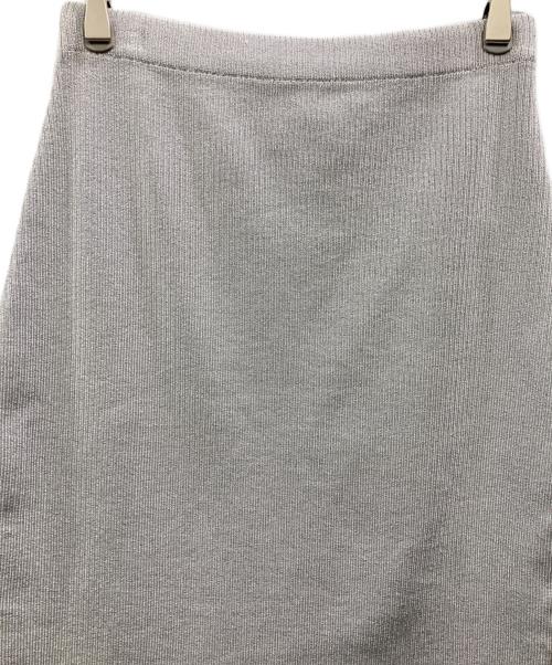 Spick and Span（スピック＆スパン）Spick and Span (スピック＆スパン) ラメ総針タイトスカート グレー サイズ:M 未使用品の古着・服飾アイテム