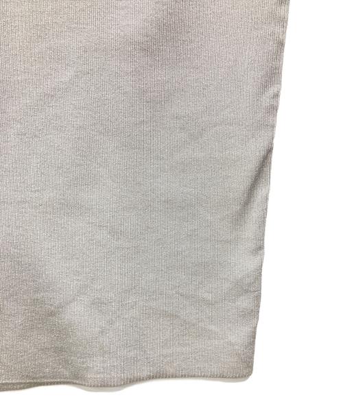 Spick and Span（スピック＆スパン）Spick and Span (スピック＆スパン) ラメ総針タイトスカート グレー サイズ:M 未使用品の古着・服飾アイテム