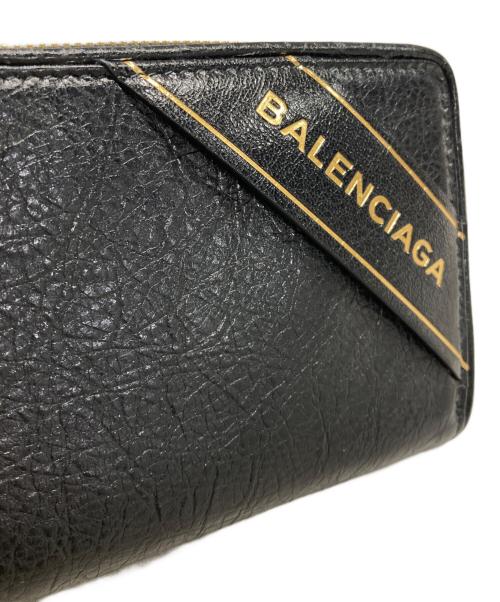 BALENCIAGA（バレンシアガ）BALENCIAGA (バレンシアガ) 長財布 ブラックの古着・服飾アイテム