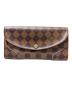 LOUIS VUITTON（ルイ ヴィトン）の古着「長財布」｜ブラウン