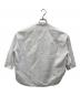 GALERIE VIE (ギャルリーヴィー) コットンリネンブロード スタンドカラーシャツ ホワイト サイズ:SIZE 36：5000円