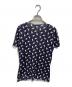 GUCCI (グッチ) シルクカシミヤ半袖ニット ネイビー サイズ:SIZE S：4000円