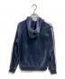adidas originals (アディダスオリジナル) VELOUR ZIP HOODIE（ベロア ジップフーディー） ネイビー サイズ:SIZE XS：8000円