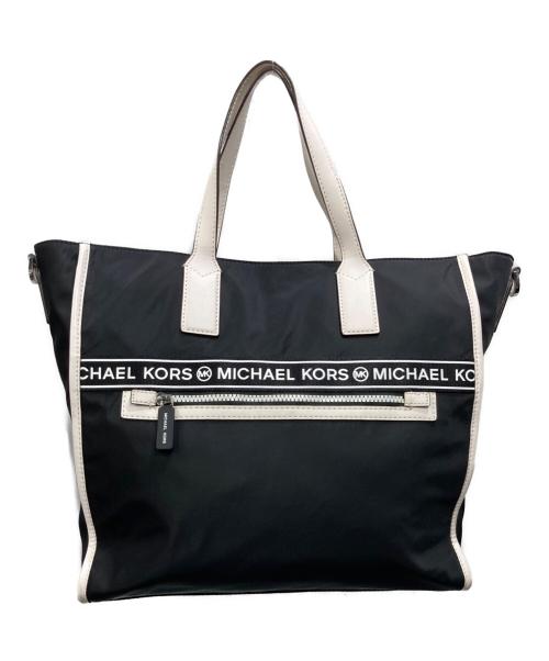MICHAEL KORS（マイケルコース）MICHAEL KORS (マイケルコース) 2WAYバッグ ブラックの古着・服飾アイテム