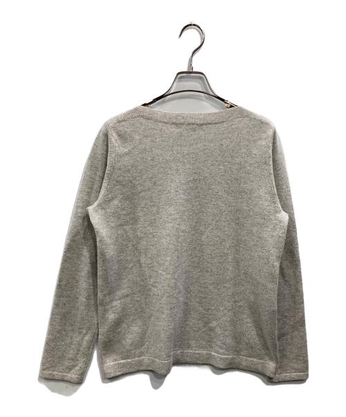 DAMA collection（ダーマコレクション）DAMA collection (ダーマコレクション) カシミヤニット グレー サイズ:Lの古着・服飾アイテム