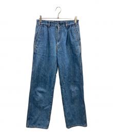 LiNoH（リノー）の古着「13oz STRAIGHT DENIM PANTS（13オンスストレートデニムパンツ）」｜ブルー