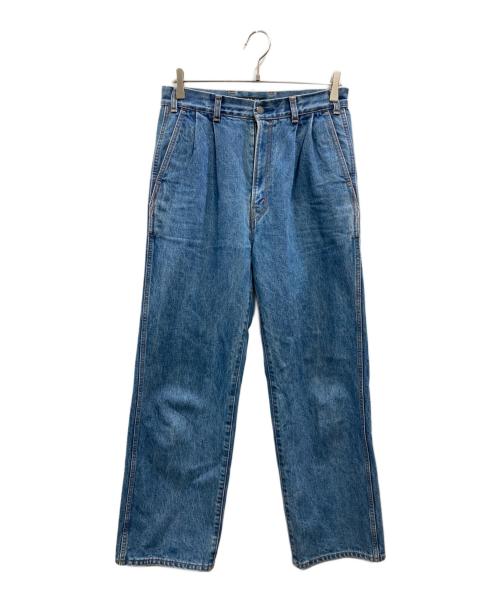 LiNoH（リノー）LiNoH (リノー) 13oz STRAIGHT DENIM PANTS（13オンスストレートデニムパンツ） ブルー サイズ:SIZE 2の古着・服飾アイテム