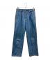 LiNoH（リノー）の古着「13oz STRAIGHT DENIM PANTS（13オンスストレートデニムパンツ）」｜ブルー