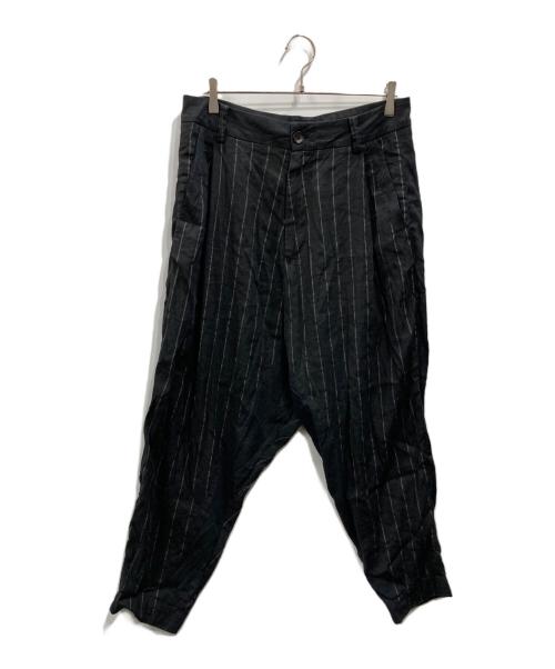 ARTEFACT（アーティファクト）ARTEFACT (アーティファクト) リネン混サルエルパンツ ブラック サイズ:Sの古着・服飾アイテム