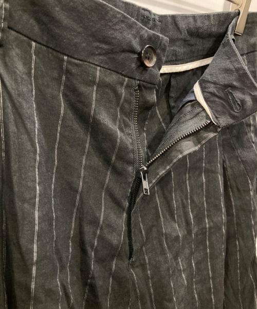 ARTEFACT（アーティファクト）ARTEFACT (アーティファクト) リネン混サルエルパンツ ブラック サイズ:Sの古着・服飾アイテム