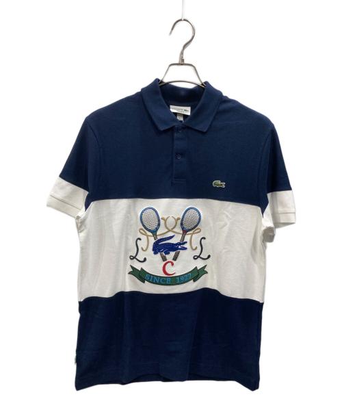 LACOSTE（ラコステ）LACOSTE (ラコステ) ポロシャツ ネイビー サイズ:SIZE 5の古着・服飾アイテム