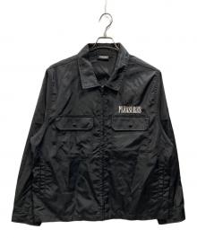 PLEASURES（プレジャーズ）の古着「DYNAMIC WORK JACKET(ダイナミック ワーク ジャケット）」｜ブラック
