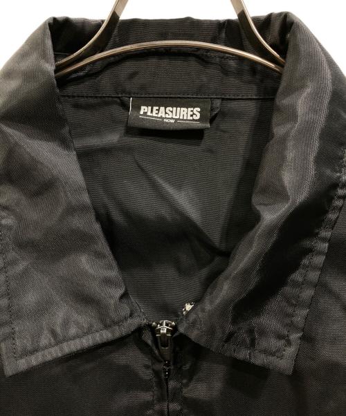 PLEASURES（プレジャーズ）PLEASURES (プレジャーズ) DYNAMIC WORK JACKET(ダイナミック ワーク ジャケット） ブラック サイズ:Lの古着・服飾アイテム