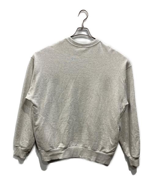 KEBOZ（ケボズ）KEBOZ (ケボズ) TAJ SWEAT CREWNECK（タジ スウェット クルーネック） グレー サイズ:SIZE Lの古着・服飾アイテム
