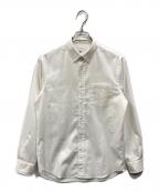 NEUTRALWORKSニュートラルワークス）の古着「LONG SLEEVE STANDARD OXFORD BD SHIRT」｜ホワイト