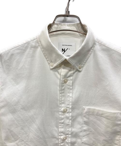 NEUTRALWORKS（ニュートラルワークス）NEUTRALWORKS (ニュートラルワークス) LONG SLEEVE STANDARD OXFORD BD SHIRT ホワイト サイズ:Sの古着・服飾アイテム