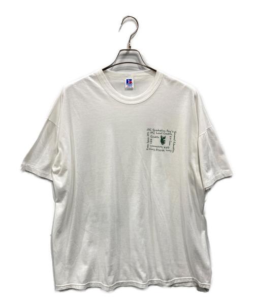 RUSSELL ATHLETIC（ラッセルアスレチック）RUSSELL ATHLETIC (ラッセルアスレチック) プリントTシャツ ホワイト サイズ:XLの古着・服飾アイテム