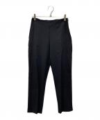 BORDERS at BALCONYボーダーズアットバルコニー）の古着「STRETCH PANTS」｜ブラック
