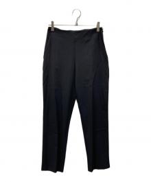 BORDERS at BALCONY（ボーダーズアットバルコニー）の古着「STRETCH PANTS」｜ブラック