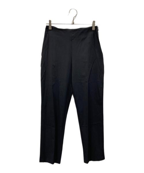 BORDERS at BALCONY（ボーダーズアットバルコニー）BORDERS AT BALCONY (ボーダーズアットバルコニー) STRETCH PANTS ブラック サイズ:38の古着・服飾アイテム