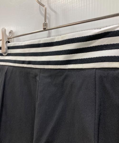 BORDERS at BALCONY（ボーダーズアットバルコニー）BORDERS AT BALCONY (ボーダーズアットバルコニー) STRETCH PANTS ブラック サイズ:38の古着・服飾アイテム