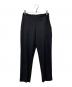 BORDERS AT BALCONY（ボーダーズアットバルコニー）の古着「STRETCH PANTS」｜ブラック