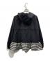 BORDERS AT BALCONY (ボーダーズアットバルコニー) RUFFLED HOODIE JACKET ブラック サイズ:36：25000円